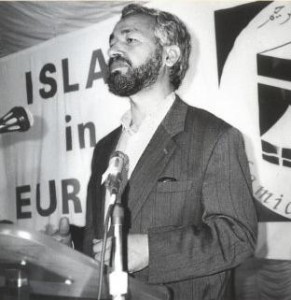 Rached Ghannouchi, Gründer der Ennahda, vor 1982