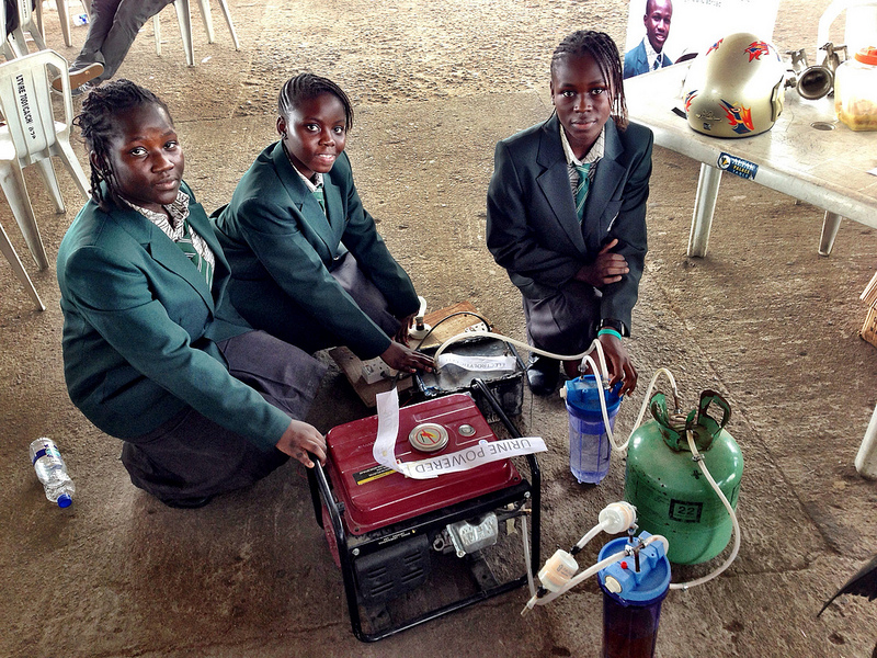 The urine powered generator © Erik Hersmann 