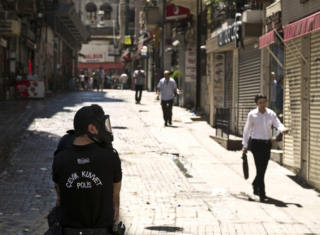 Tagsüber friedlich, Istanbul nach und vor den Protesten (© Eser Karadag)